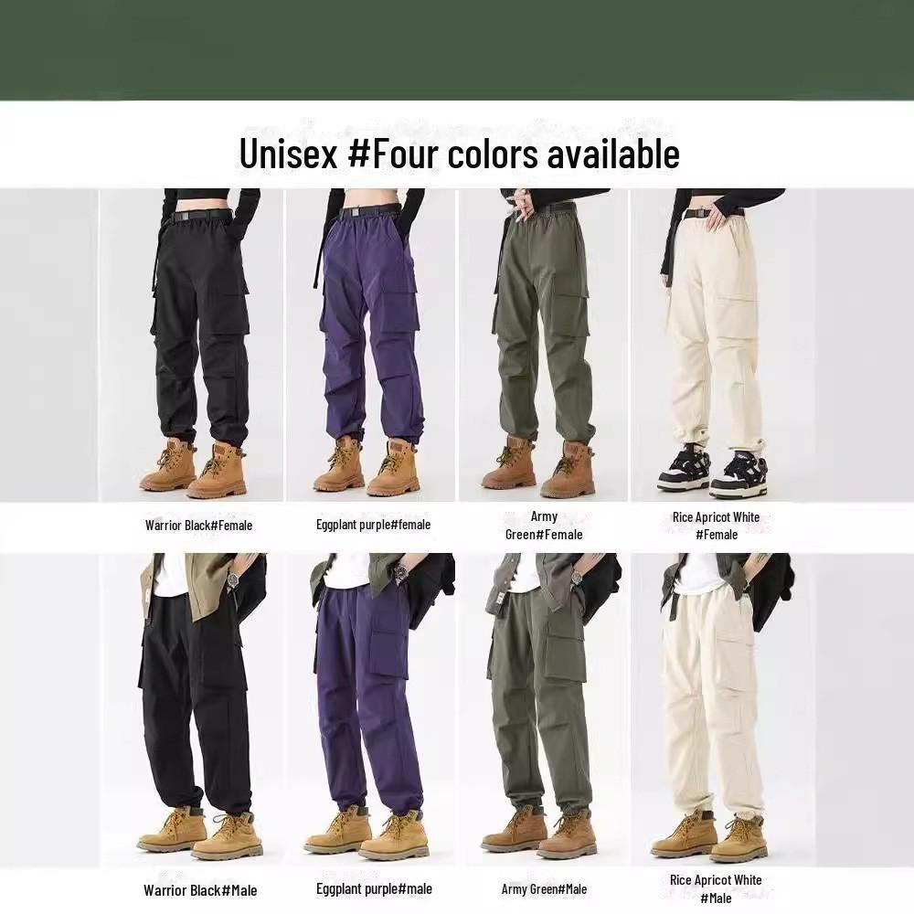 "Wind & Waterproof Outdoor Soft Shell Pants for Men & Women - Autumn/Winter, Fleece-Lined, Perfect for Hiking & Leisure Activities"