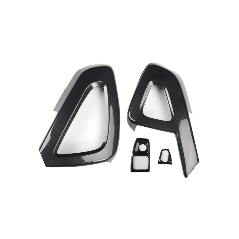 Fibră de carbon Husă decorativă interioară Turnare Instrument Carcasă de viteze Carcasă modificată pentru Old Smart 451 fortwo