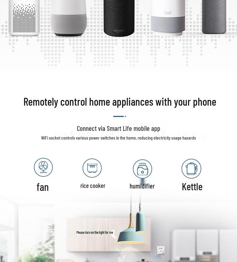 Zigbee Tuya WiFi Smart Plug with Alexa & HomeKit Support