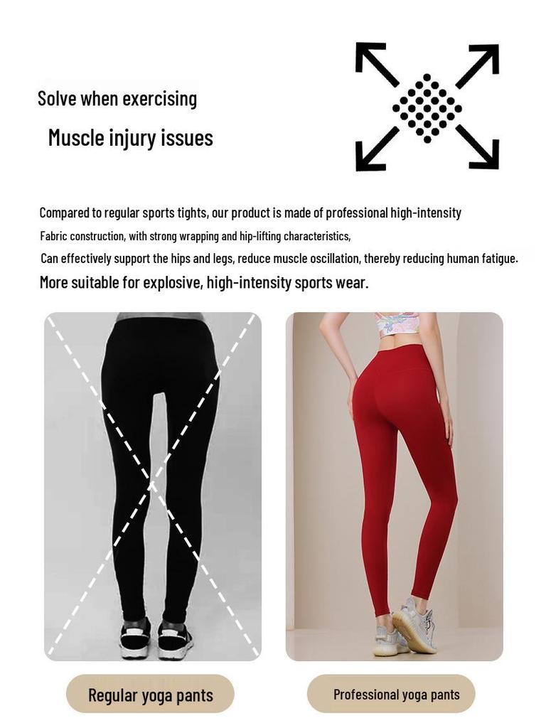 Women's High-Waisted Yoga and Pilates Leggings - Hip-Lifting, No Visible Lines