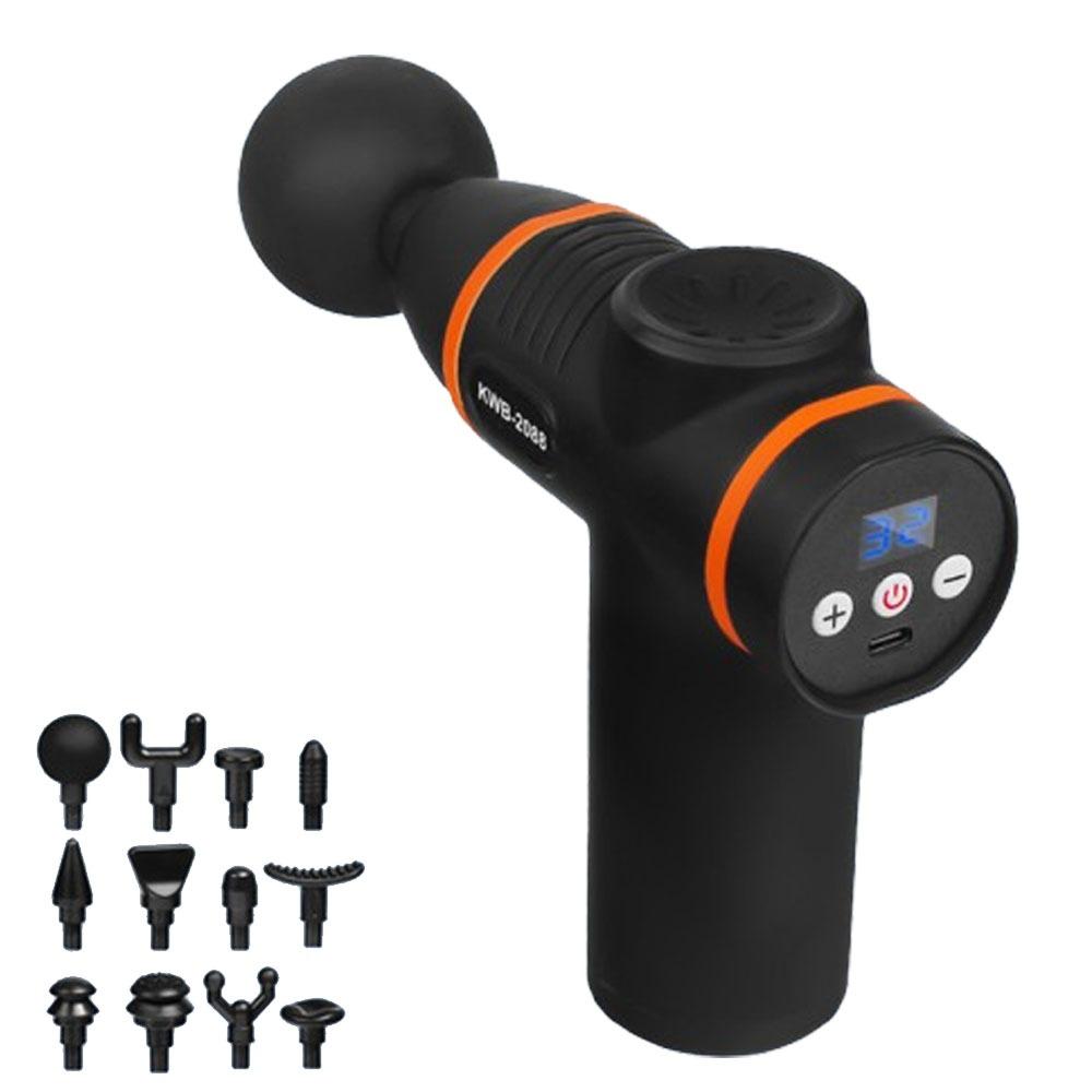 32 Speeds Fascia Massager LCD Display Body Massager Portable Muscle Relaxation Tool  Office