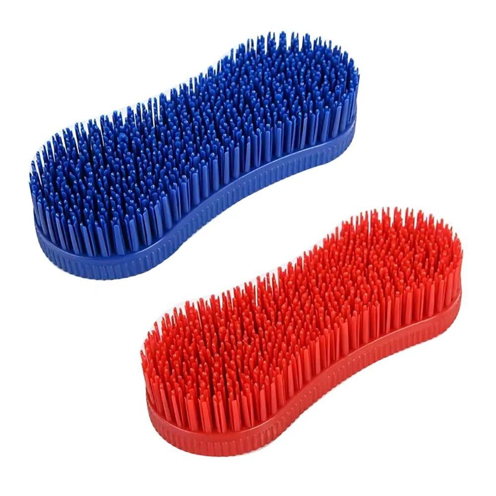1Pcs Colorful Horse Accessories Hard Bristle Equestrian Massage Tool  for Effective Cleaning Care