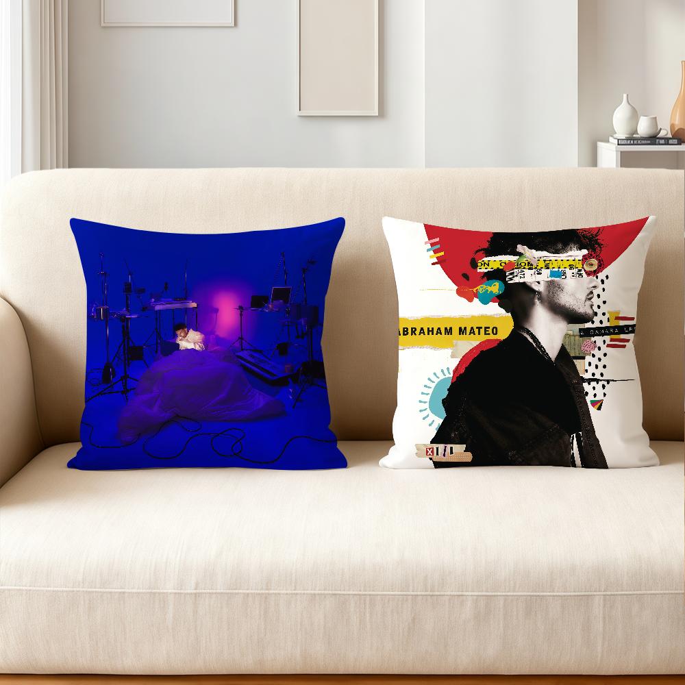 Singer Abraham Mateo Pillow Case Applicable Space For Guest Rooms Interiors Cars Office House Decoration