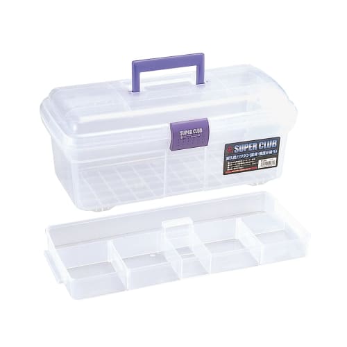 Ringstar Super Club with Medium Plate, Clear, R-390 [L392 x W206 x H164mm]