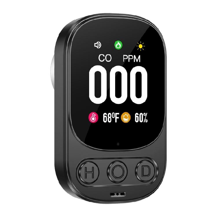 Temperature Humidity CO Detectors for Indoor Home Hotel Wall CO Level Monitors Alarm Carbon Monoxide Detectors