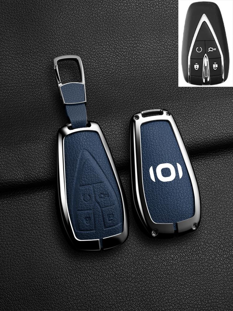 

Цинковый сплав Для Changan Qiyuan A05 Чехол для ключа Q05 A07 Полный комплект A06 Оболочка E07 Пряжка Простой Алькантара Автомобильный аксессуар для интерьера