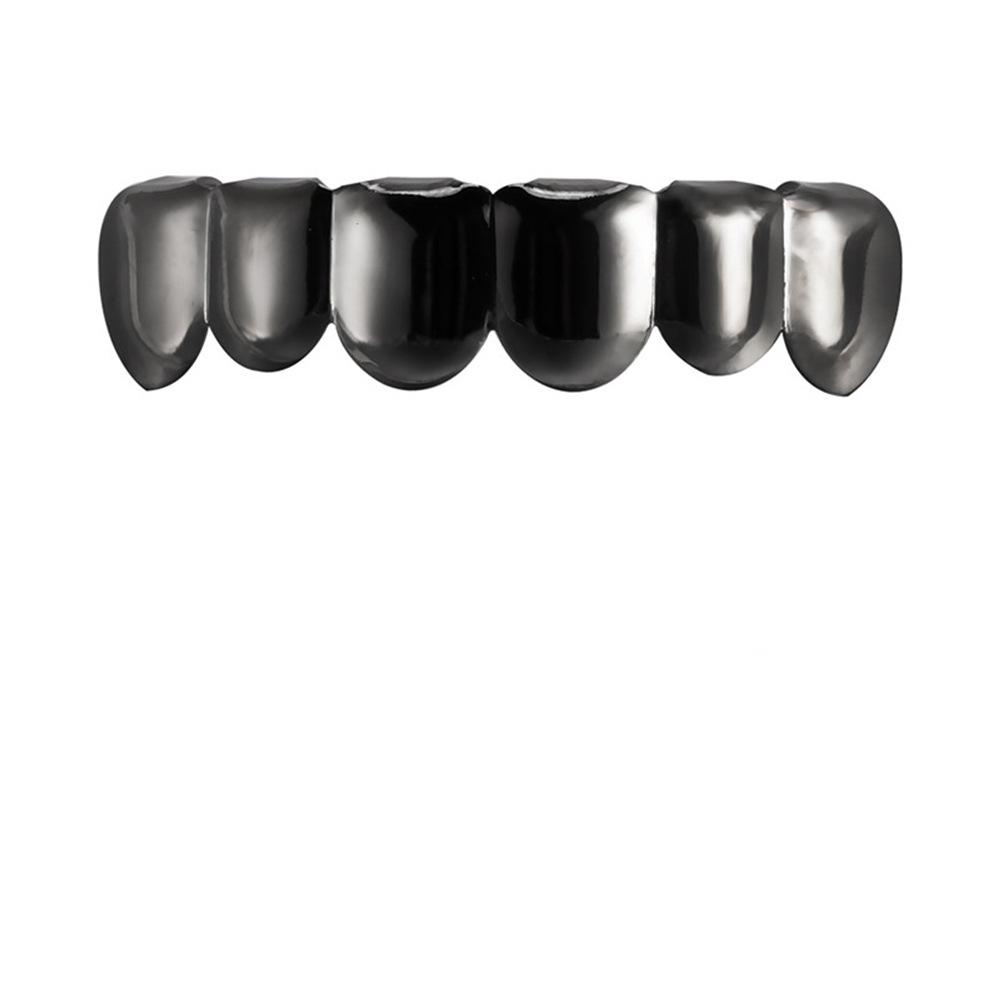 Smooth Six-Tooth Canine Hip Hop Teeth Grill - European and American Style