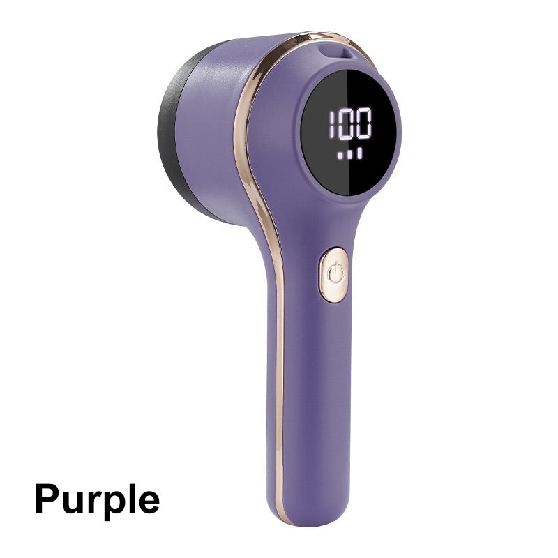 3-speed adjustment Portable Lint Remover Hair Ball Trimmer Fuzz Pellets Clothes Sweater Fabric Shaver with LED Digital