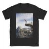 Men's Alex Honnold portrait T Shirts  Pure Cotton Clothing Funny Short Sleeve Crewneck Tee Shirt Summer T-Shirts