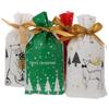 40pz Sacchetti C Natale C y Sacchetto y Contenitore Imballaggio Natale Involucro Coulisse Sacchetto di Plastica Fai da Te Festa Bambini Regalo