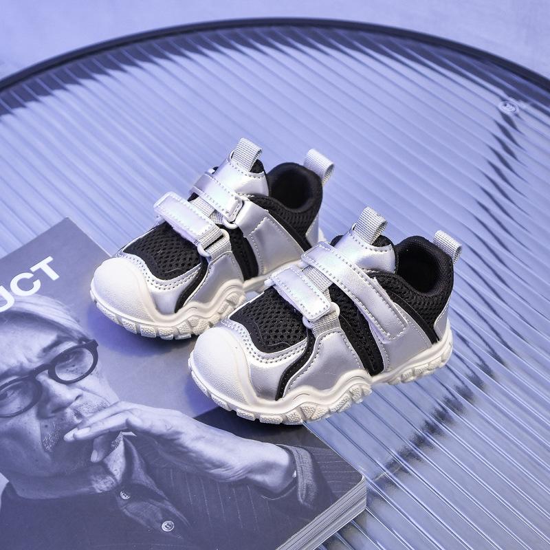 Kids Spring Mesh Breathable Sports Shoes Boys Girls Soft Sole Running Walking Sneakers For Toddlers