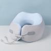 Travel Pillow with New Cool Material,Neck Pillow for Traveling 100% Pure Memory Foam,Travel Neck Pillow with Zipper Box, Airplane Pillow for Traveling