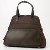 Isaac Monogram Jacquard Half Moon 2-Way Tote Bag, Women's, Brown (20)