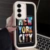 Phone Case for Samsung Galaxy S26 S25 Ultra S24 FE NYC New York City Shell S23 Plus S22 + S21 S20 5G Soft Silicone Funda