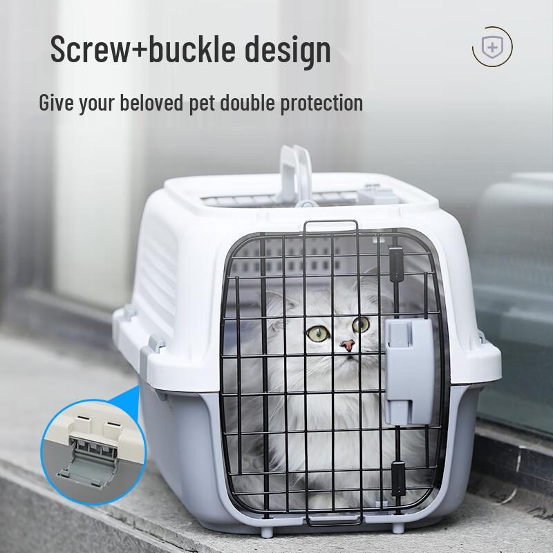 Portable Cat Travel Carrier Cage