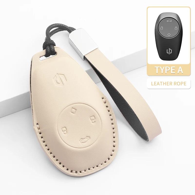 PU Leather Car Remote Key Case Cover Shell For Leapmotor t03 s01 c11 for  Leapmotor C01 T03 S01 C11 Leap Motor Keyless Fob