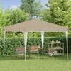 Pop Up Party Tent 288 X 288 X 245 Cm Cream Oxford Fabric