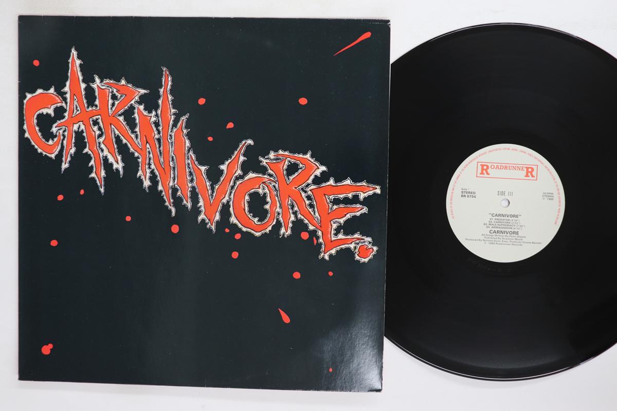 

LP Record CARNIVORE Carnivore RR9754 ROADRUNNER 1985 Netherland Metal Used