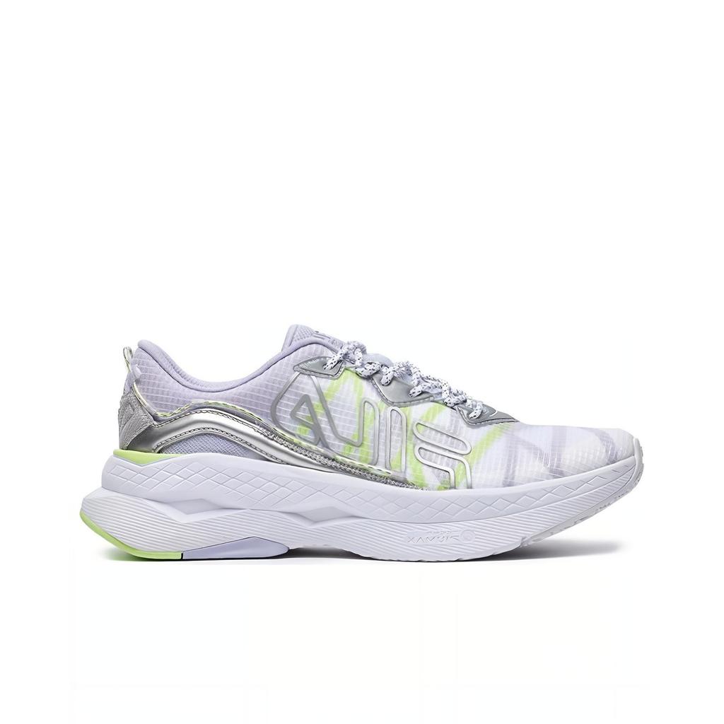 Fila Cyber Fabric TPU Sports Comfort Low-Top Lifestyle Shoes Women Sneaker White Blue A12W222133FWL