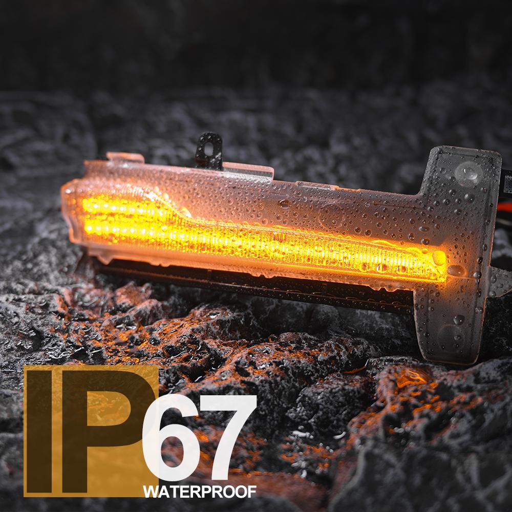 For Volvo XC60 2014 2015 2016 2017 Sequential Led Rearview Side Mirror Blinkers Dynamic Turn Signal Light Indicators 31371878/79