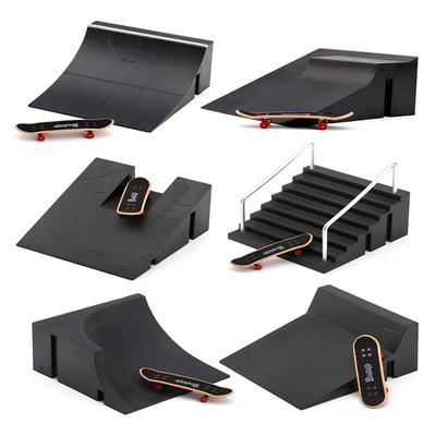 Finger Skateboards Toy Set Mini Training Skating Board With Ramp Track