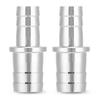 2PCS Stainless Steel Water Pipe Adapter 12mm To 16mm Fittings Joint Connector for Fish Tank