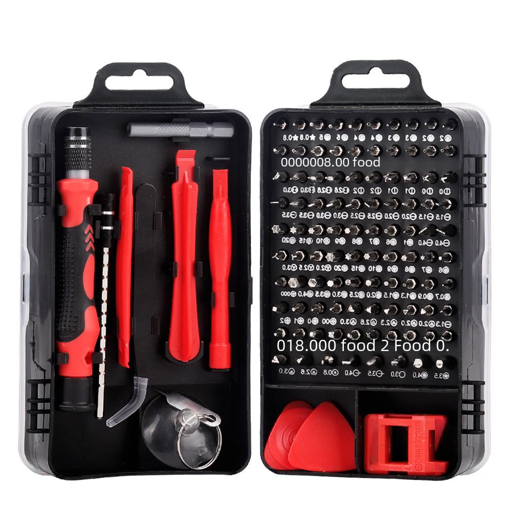 "115-in-1 Carbon Steel Screwdriver Set for Mobile Phone Repair"