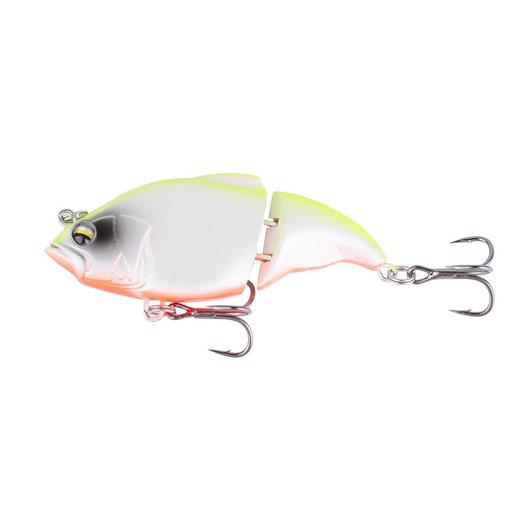 7.5cm/10g Two-Section Floating Minnow Lure: Multi-Section Bionic Bait for Long Cast Fishing.