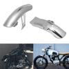 1Set Motorcycle Chrome Metal Front and Rear Fender Retro Mudguard Cover Metal Protector for Honda CG125 CG 125 125cc