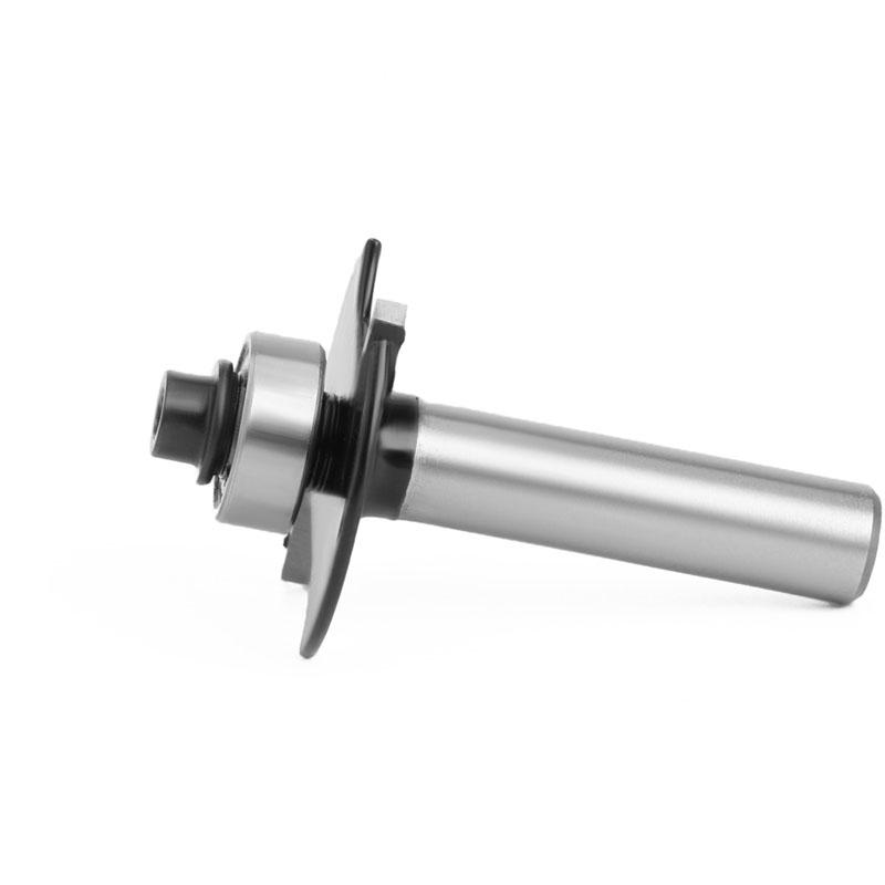 1Pc 8mm Shank T-Sloting Biscuit Joint Slot Cutter Articulação Entalho Router Bit Fresa Cortador de madeira