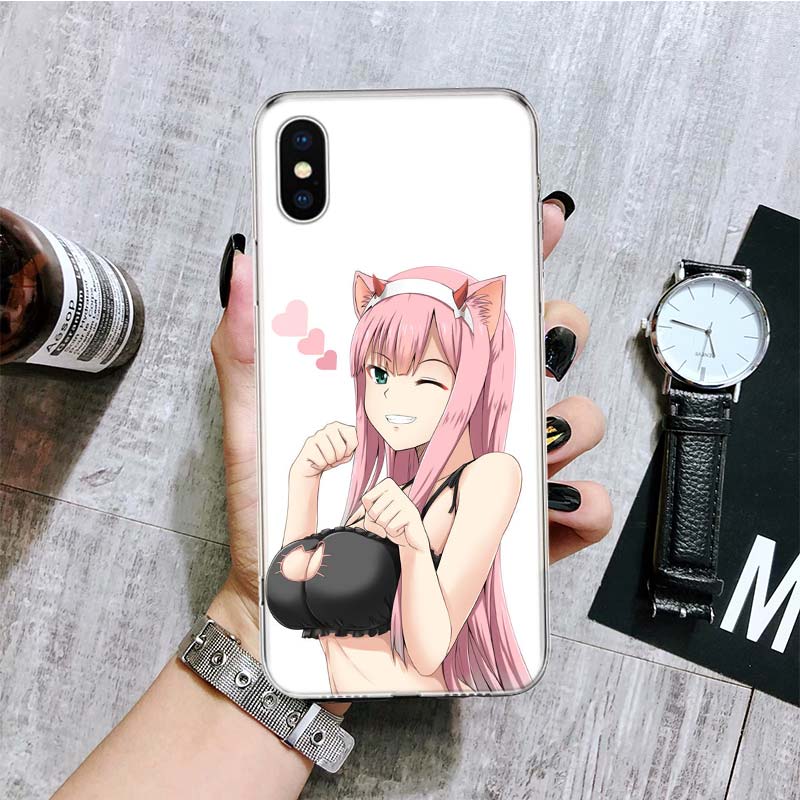 

Чехол для телефона Zero Two Darling In The Franxx 002 для iPhone 11 12 13 14 Pro XS XR X Max 7 8 6 6S Plus Mini + 5 SE с рисунком на заказ iPhone 11