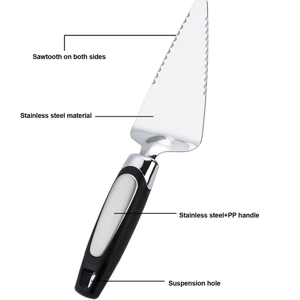 Pie Server Spatula Heavy Duty Flexible Head Cake Cutter Pie Server For Family Dinner Holiday Party Restaurant Dessert Buffet