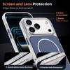 iPhone 17 Pro Max Transparent Frosted Magnetic Charging Protective Case - Creative & Personalized Design