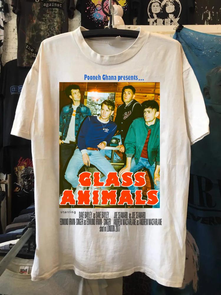 

Vintage Glass Animals Band Cotton WHite Shirt Unisex Concert S to 5XL SG553 Unisex T-Shirt XXXL