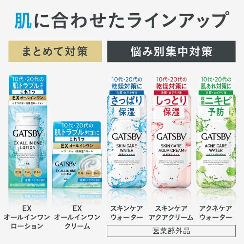 GATSBY EX All-in-One Lotion [Refreshing High Penetration] Men's Skin Care Dry Shiny Skin