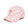 MLB Cotton Baseball Caps Unisex Pink Fashion 3ACPCC13N-10PKL