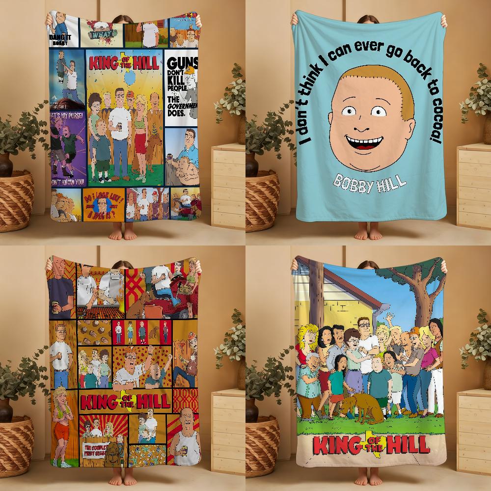 Of Blanket Throw Super Cosy Plush Living H-HillS Room Sofa The Couch Childish K-KingS Birthday Gifts