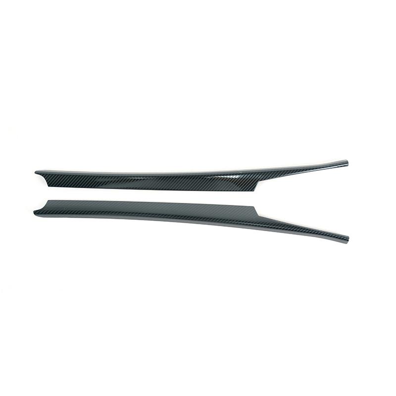 Car Accessories Console Gear Shift Side Panel Frame Trim Strip Carbon Fiber Color Trim For Mercedes Benz C Class W204 2008-2014