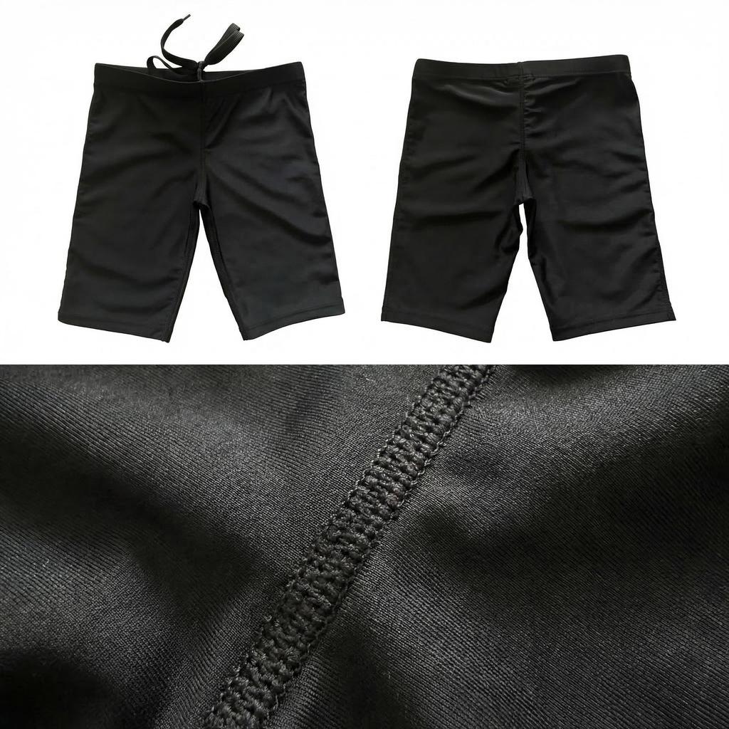 2026 Boys' Quick-Dry Nylon Swim Trunks for Racing - Small, Medium, Large