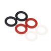 100 Pezzi O-Ring Bianchi Rossi Neri in Silicone Ammortizzatore per Switch Tastiera Ammortizzatore Per Switch Mx e O-Ring Meccanici per Tastiera
