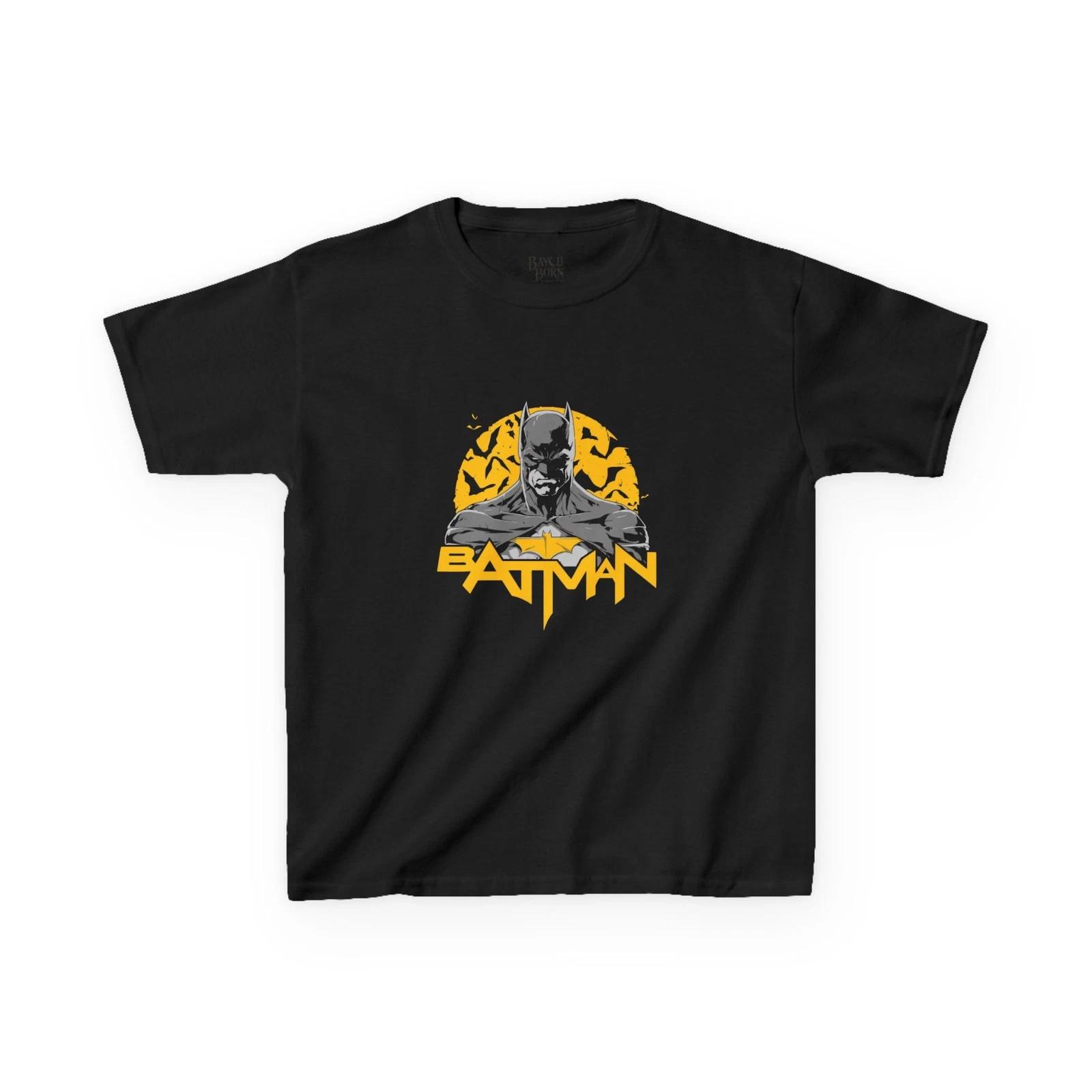 

Batman Yellow moon Tee | Kids T-Shirt, Yellow Graphic S