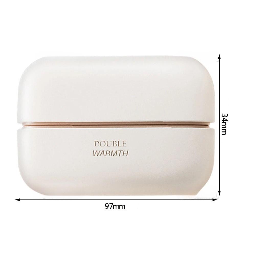 2 In 1 Magnetic Dual Electric Hand Warmer 3-Second Rapid Heating Pocket Handwarmer Portable USB Rechargeable Heater