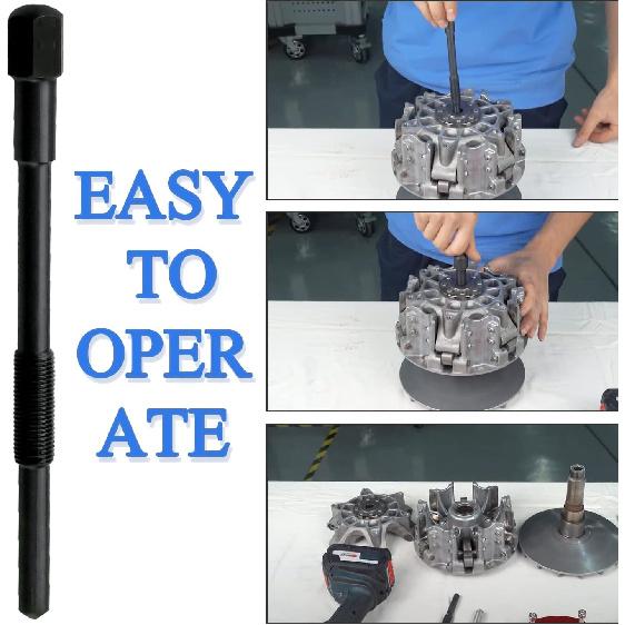 Primary Drive Clutch Puller Remove Tool Compatible For Can-Am, Defender, Commander, Maverick X3/Sport/Trail, Outlander, Renegade, Replaces OEM