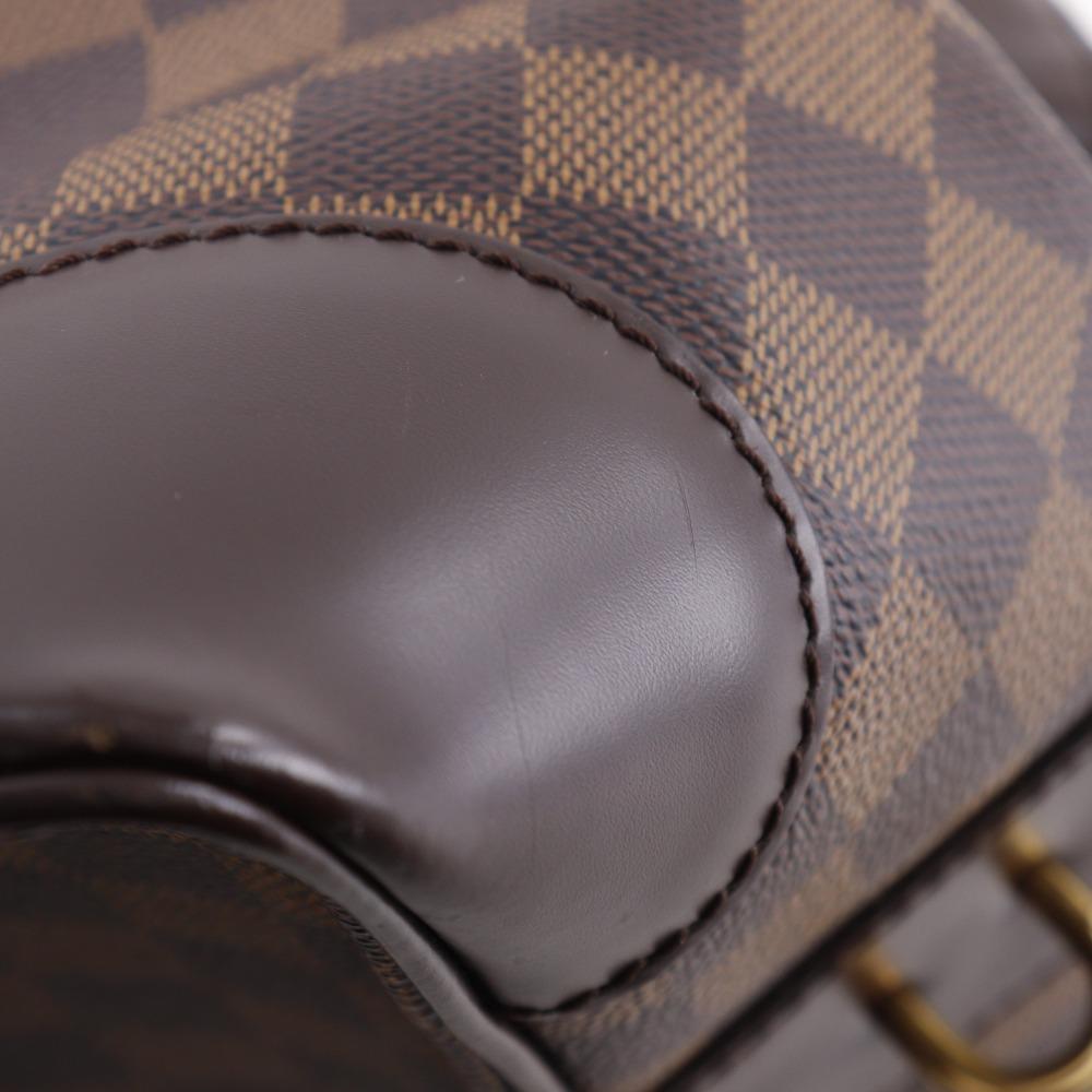 LOUIS VUITTON Vaslav Boston bag N41537 Brown Damier canvas unisex Used