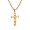 2026 Irish Knot Cross Pendant Simple Trendy Men's and Women's Cross Necklace Ornament