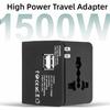 Universal Euro Travel Adapter All-in-One Power Electric Socket New US EU UK AU Plugs