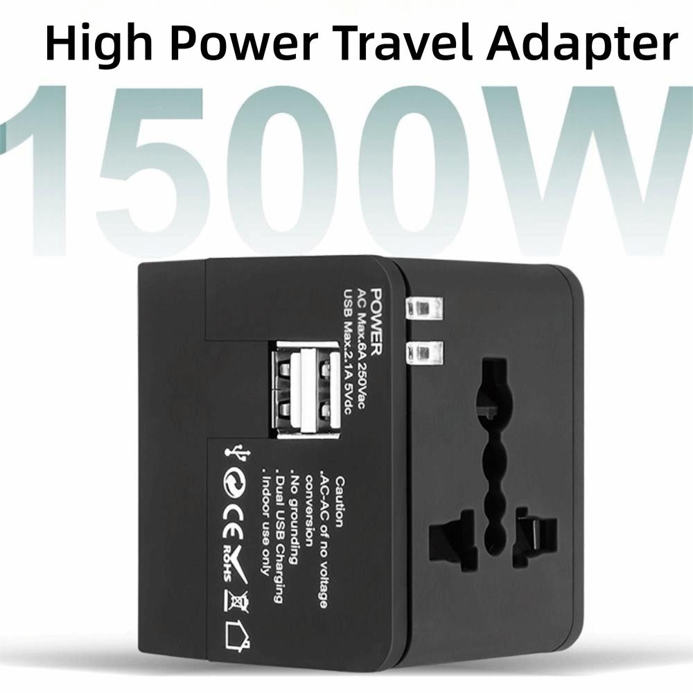 Universal Euro Travel Adapter All-in-One Power Electric Socket New US EU UK AU Plugs