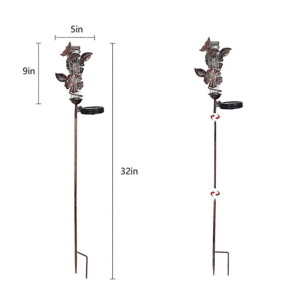 Rain Gauge, Wrought Iron Outdoor Rain Gauge, Garden Rain Gauge With Contro