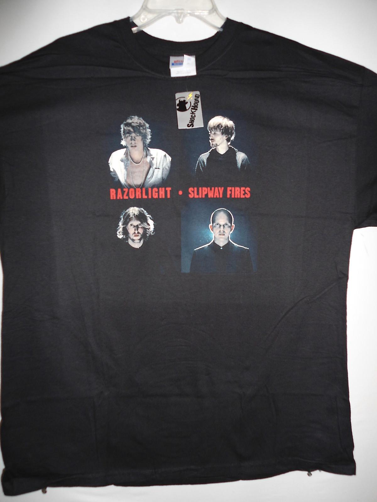 RAZORLIGHT OFFICIAL OLD STOCK MERCH BAND CONCERT MUSIC T- LARGE Unisex T-Shirt S