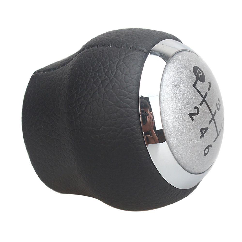 

Набалдашник рычага переключения передач автомобиля 6-ступенчатый набалдашник рычага переключения передач Головка рычага переключения передач Автоаксессуары чёрный